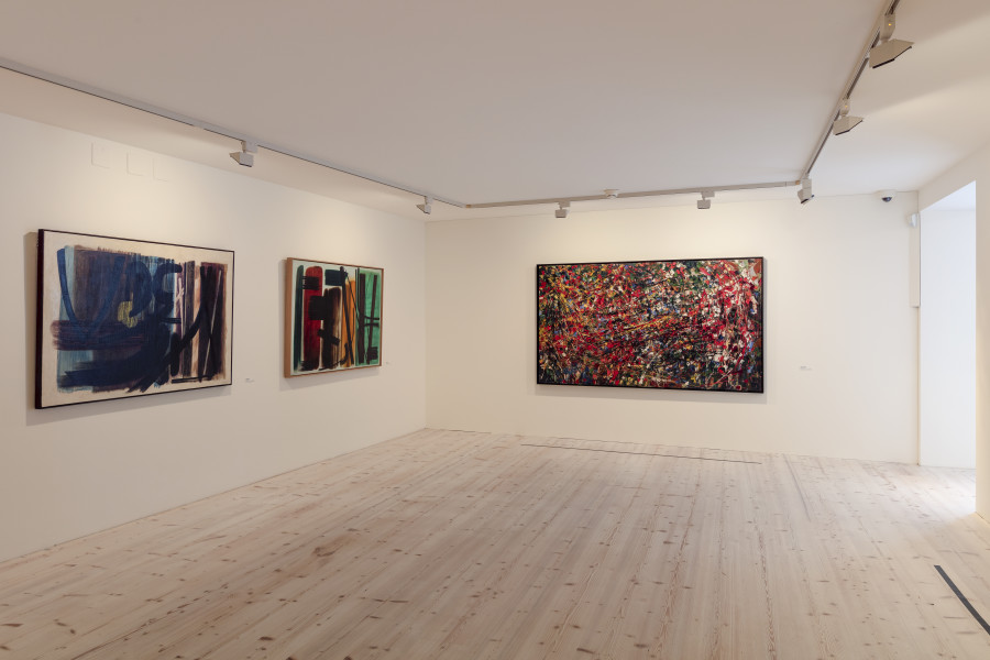 Abstractions plurielles, vue d'exposition © Fondation Gandur pour l'Art, Genève. Photographe Lucas Olivet