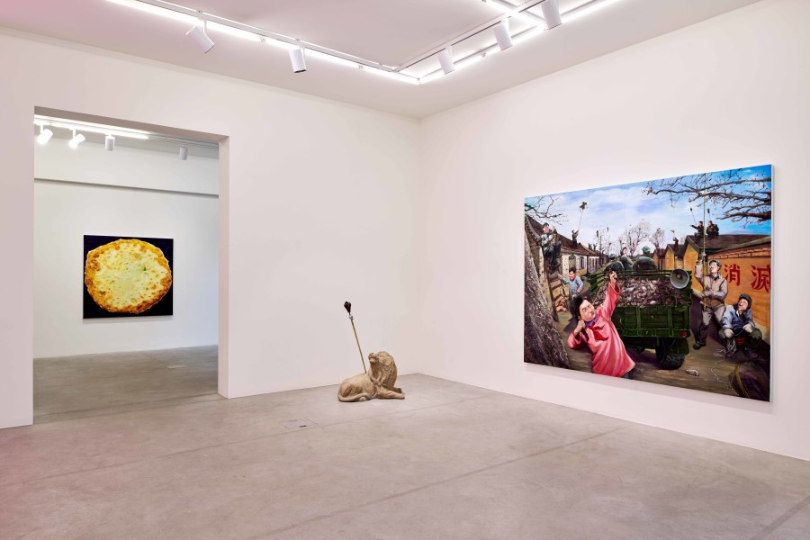 Exhibitionview, Cao Yu, I Was Born To Do This, Galerie Urs Meile Lucerne, Switzerland, May 11 - July 21, 2023, photos by Franca Pedrazzetti