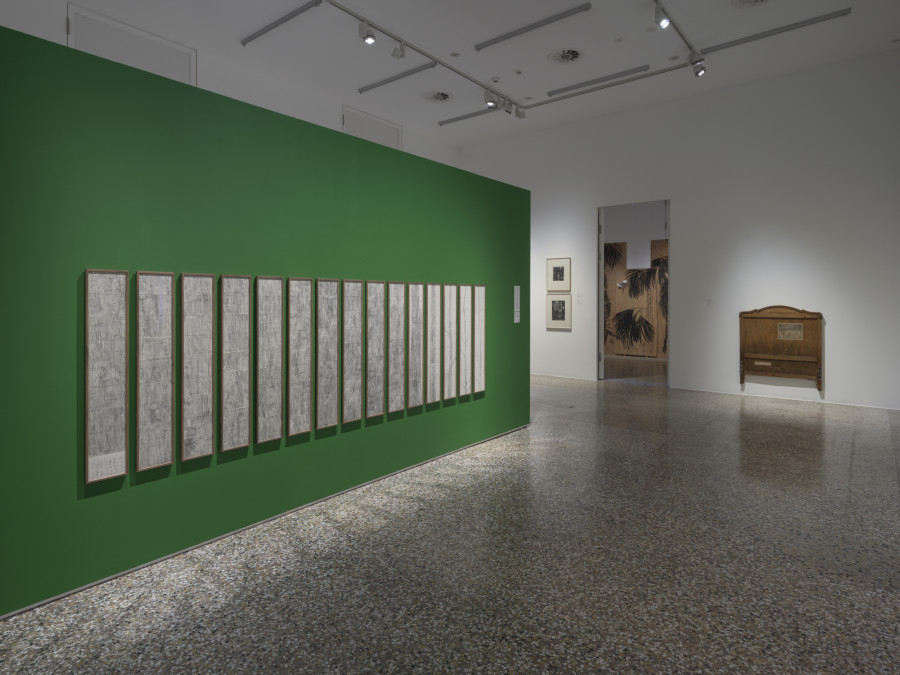 Guardians of Silence, Exhibition View, 2023, Musée Jenisch Vevey. © Musée Jenisch Vevey, photographie Julien Gremaud