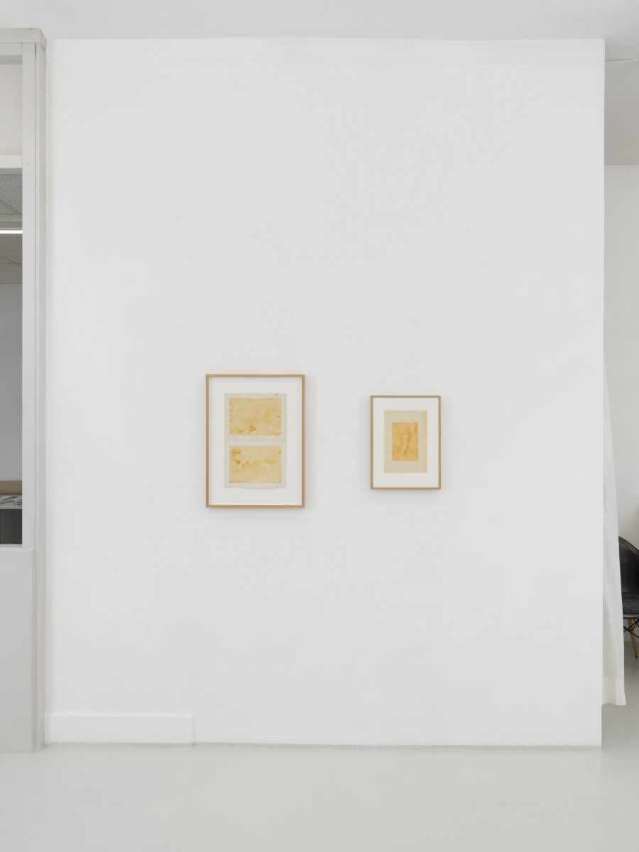 Installation view, Franz Erhard Walther, Skopia, 2025. Photo credit: © Julien Gremaud, courtesy Franz Erhard Walther and Skopia