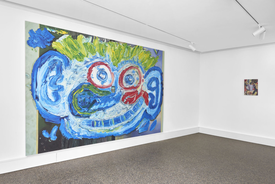 Exhibition view, Mathieu Dafflon, Facewalk / Jumprope, Wilde, 2022. Photo: by Philipp Hänger