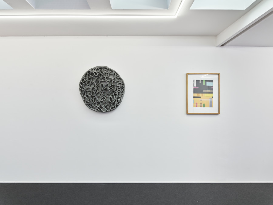 Exhibition view, Christian Herdeg & Beat Zoderer, Double Treat, galerie lange + pult, Zürich, 2025. Photo credit: Felix Jungo