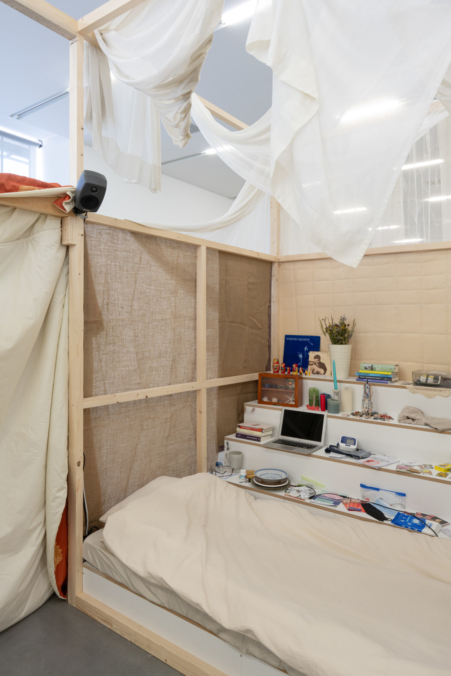 Bare Minimum Collective, An Accumulation of Care, 2025, courtesy of Bare Minimum Collective, commissioned by Migros Museum für Gegenwartskunst. Photo: Studio Stucky.
