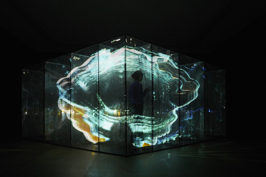 Marinella Pirelli, Film Ambiente, 1968-1969, Reconstruction sonore de Pietro Pirelli, 2022, Avec l’aimable autorisation de Archivio Marinella Pirelli, Varese. Photo : MCBA, Etienne Malapert