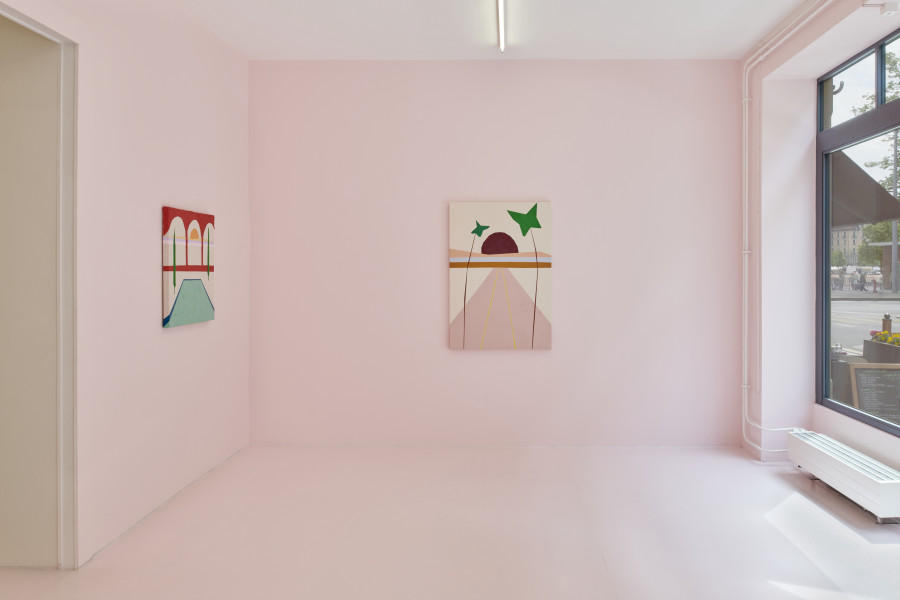 Ben Arpéa: As the days go by, Installation view, 2023, Fabienne Levy, Photo: Guillaume Python.