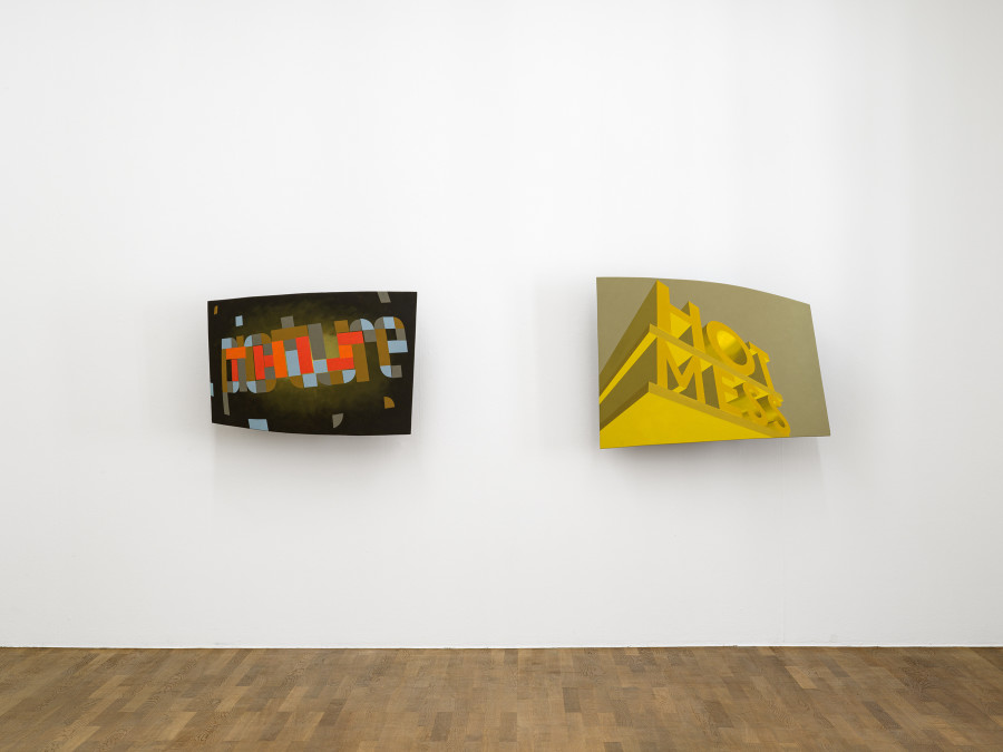 Nancy Dwyer, Picture This (2024) & Hot Mess (2024), installation view Hot Mess, Kunsthalle Winterthur, 2024. Photo: Cedric Mussano. Courtesy of Kunsthalle Winterthur.