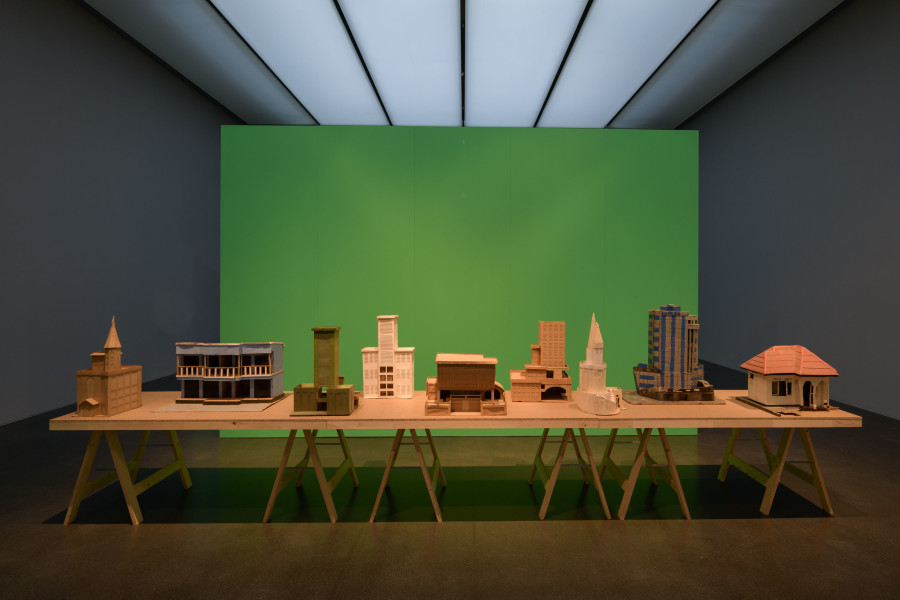 Ausstellungsansicht Wakaliga. Action! And Cut!, Kunstmuseum Luzern, 2025, Foto: Marc Latzel
