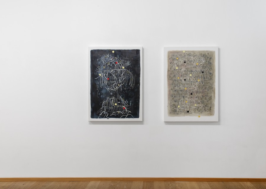 Installation view, Alexi Tsioris, Dwell raw, Livie Gallery, 2025, Photos: Esther Mathis