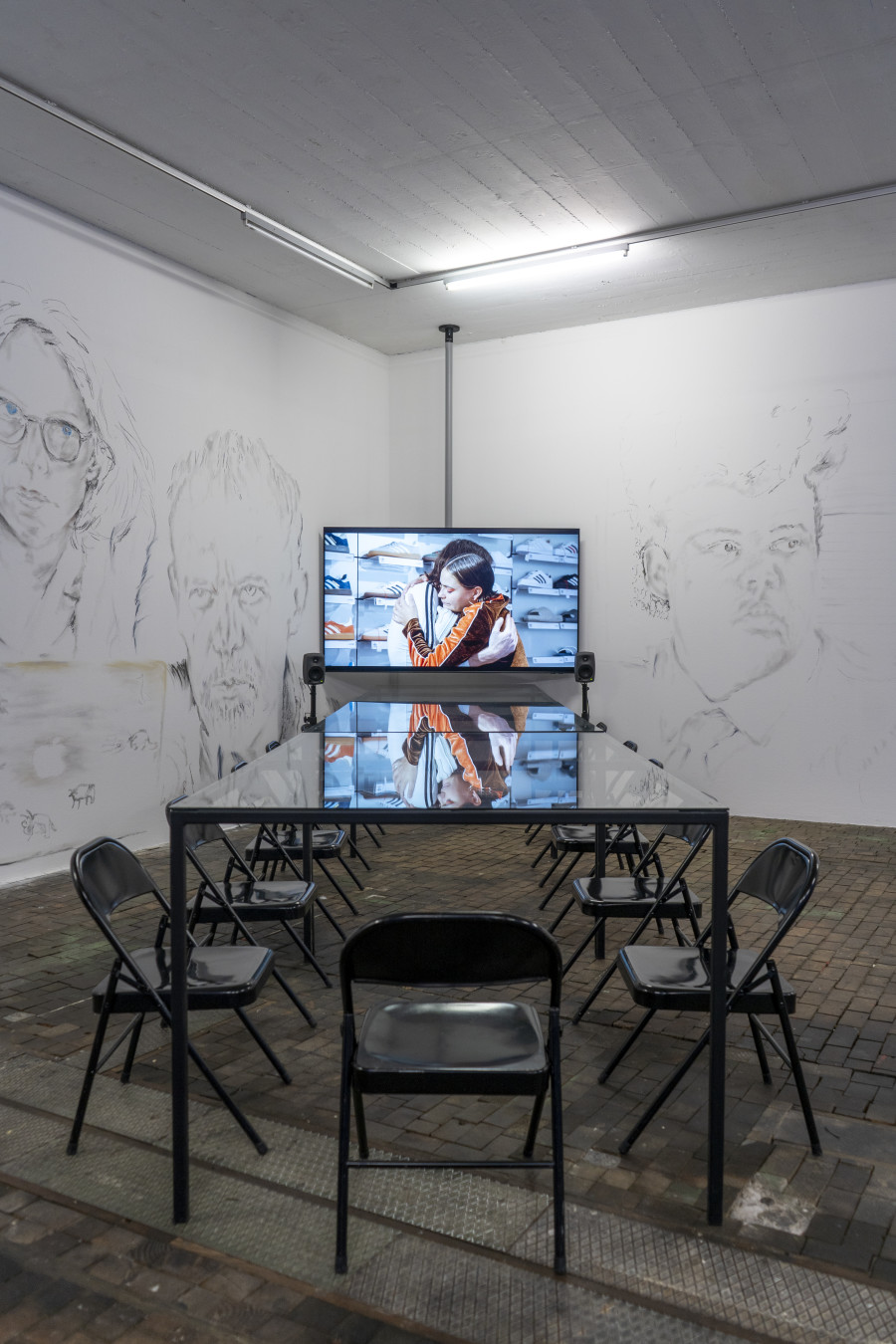 Exhibition view of Bourses de la Ville de Genève 2024 at Centre d’Art Contemporain Genève (04.10‒04.11.2024). © Centre d’Art Contemporain Genève. Photo : Julien Girard