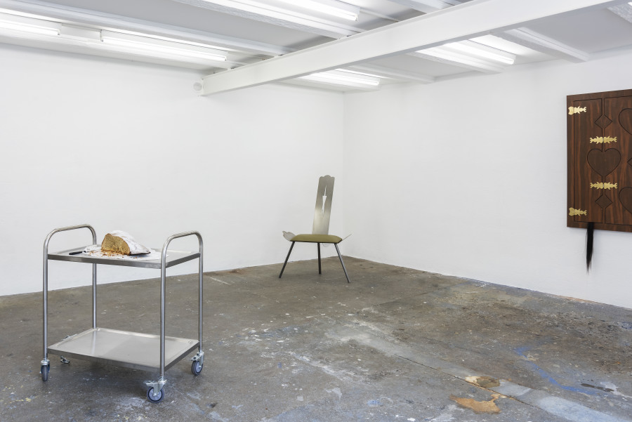 Exhibition view « Meet Me Halfway » at WallStreet, Fribourg, 2023 / Photo: Remy Ugarte / Courtesy: the artist and WallStreet.