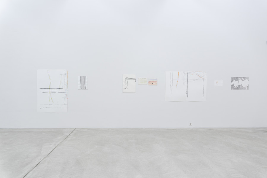 Silvia Bächli, Ausstellungsansicht Dass eins zum anderen wurde. Welches welches ist?, Kunst Museum Winterthur, 2024. Foto: Reto Kaufmann, Zürich