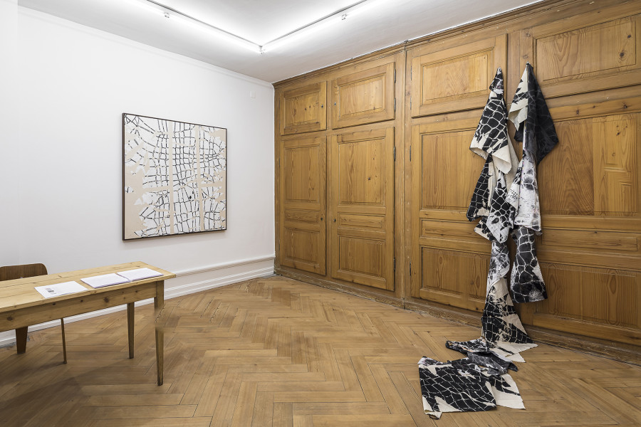 Exhibition view, Maia Ruth Lee "Nearing" at Mai 36 Galerie, Zürich, 2025. Photo credit: Peter Baracchi