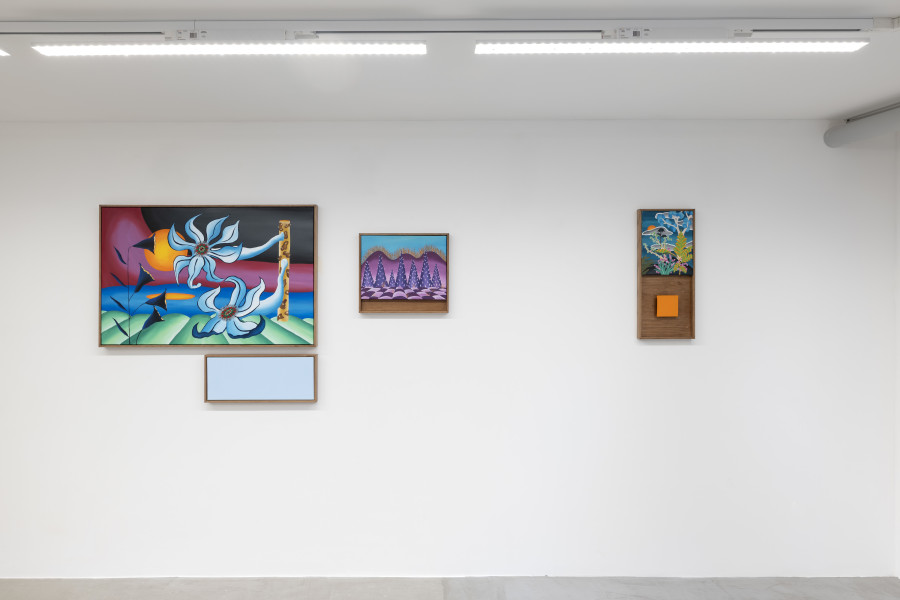 Exhibition view, Iseult Perrault, Terre creuse, Wilde, 2025. Photo credit: Studio Eric Bergoend. Courtesy of the artist and Wilde