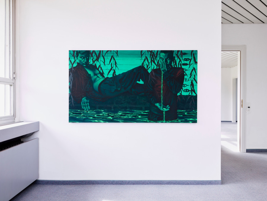 Installation view, unconcealed sensitivities, flatmarkus, 2024. Photo credit: flatmarkus & Felix Jungo