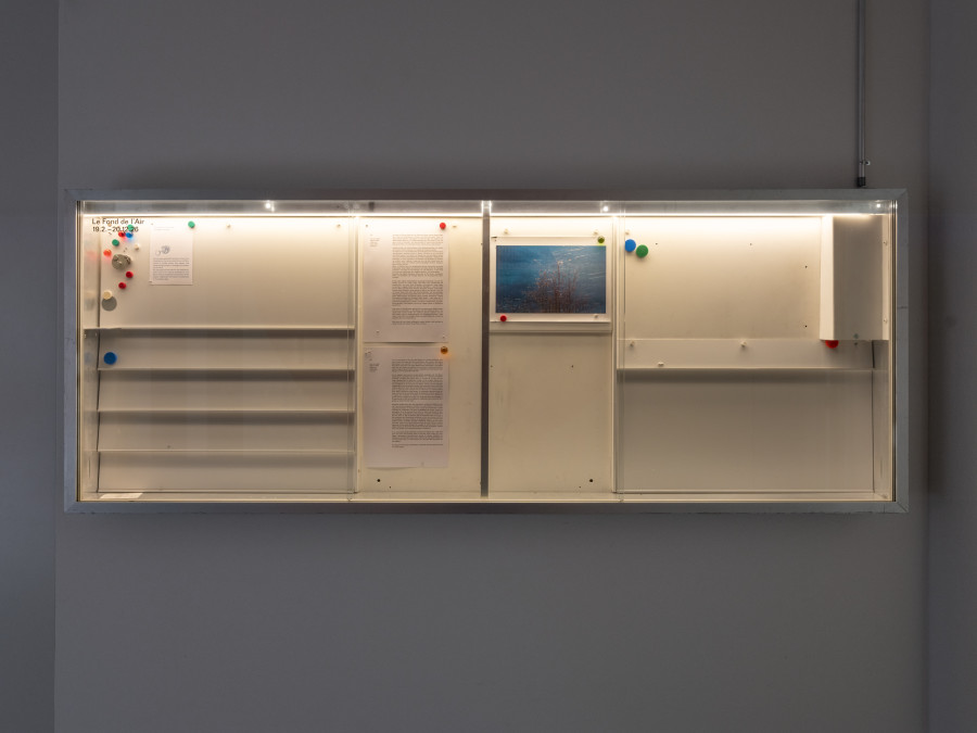 La Dépendance — «Le Fond de l’Air», Ausstellungsansicht / vue d’exposition / exhibition view Kunsthaus Biel Centre d’art Bienne 2026. Courtesy of Le Fond de l’Air and all pictures by Le Fond de l’Air