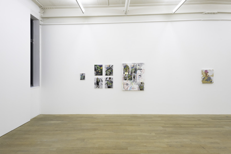 Exhibition view, Tobias Kaspar, Personal Shopper, Galerie Peter Kilchmann, 2022.