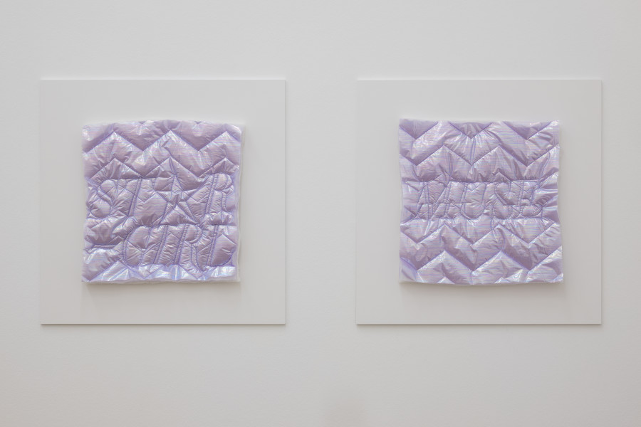 Ausstellungsansicht Shamiran Istifan, Manor Kunstpreis 2026, 12.6.–6.9.2026, Aargauer Kunsthaus. Shamiran Istifan, Girls on film I, 2026, Girls on film II, 2026. Foto: ullmann.photography