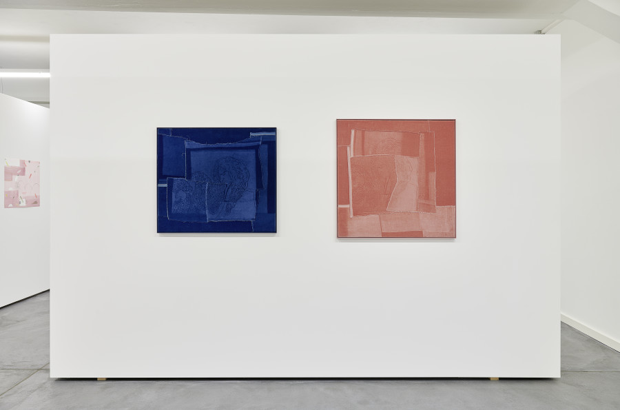 Installation view, monotypes shift, Part II, Edition VFO, 2023-2024. Photo credit: Bernhard Strauss