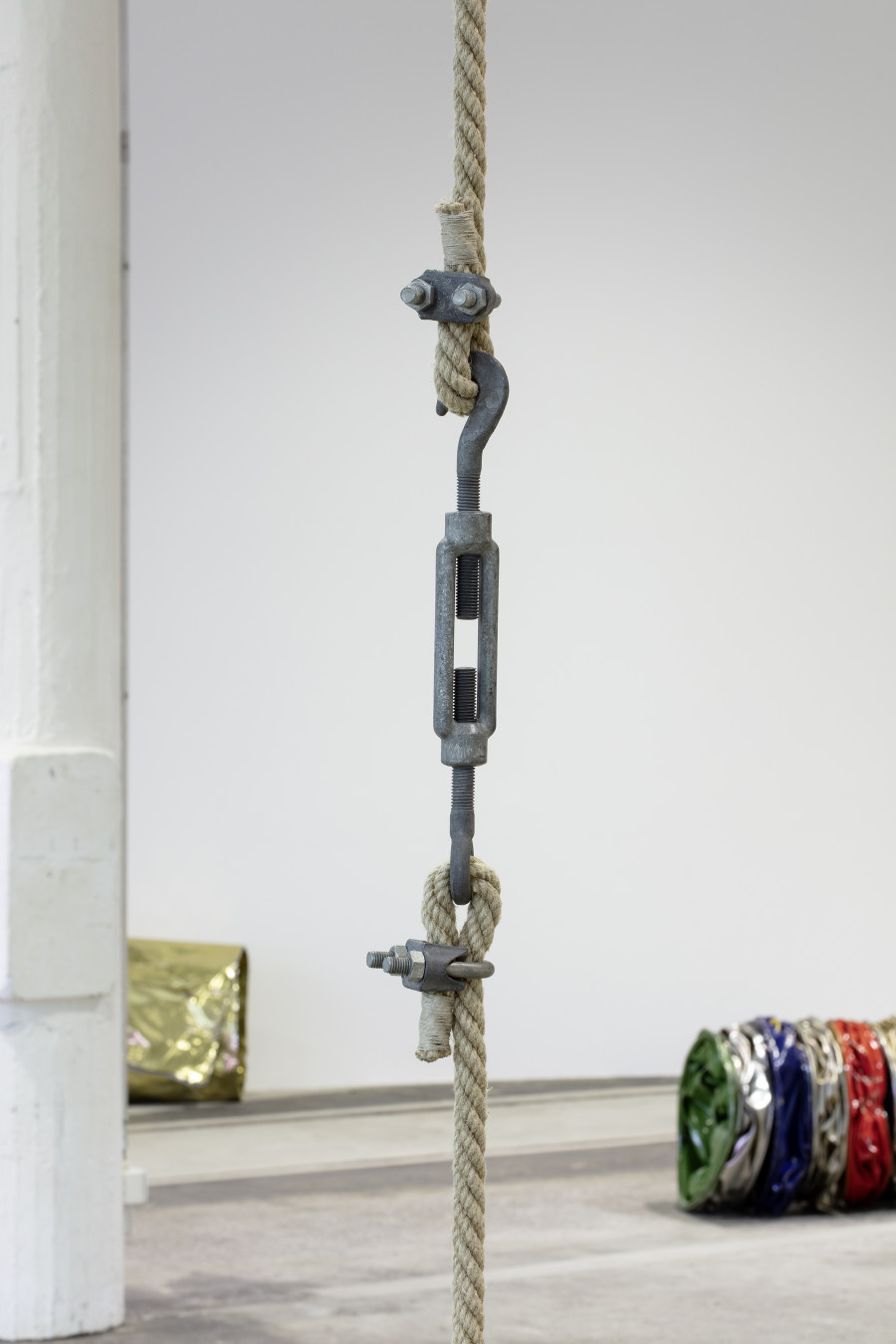 Birgit Werres, Let’s play it, Rolf !, Installationsansicht Kunstzone Lokremise, Kunstmuseum St.Gallen, Foto: Stefan Rohner