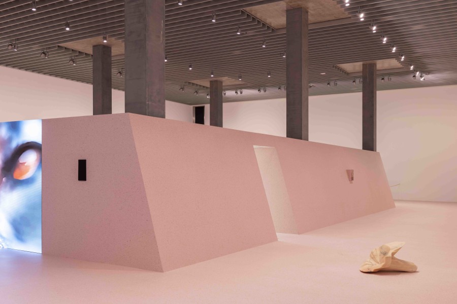 Installation view, “Shahryar Nashat. Streams of Spleen", MASI Lugano, 2024. Photo © MASI Lugano, photography Luca Meneghel