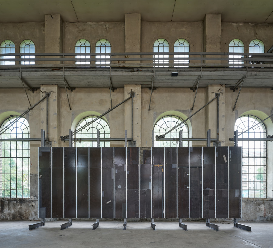 Michail Pirgelis, ‘Desert Star I’ and ‘Desert Star II’ (2022), installation view ‘HYLE’, Kunstraum Dornbirn 2026, Photo Günter Richard Wett, © Michail Pirgelis, courtesy of the artist/Sprüth Magers.