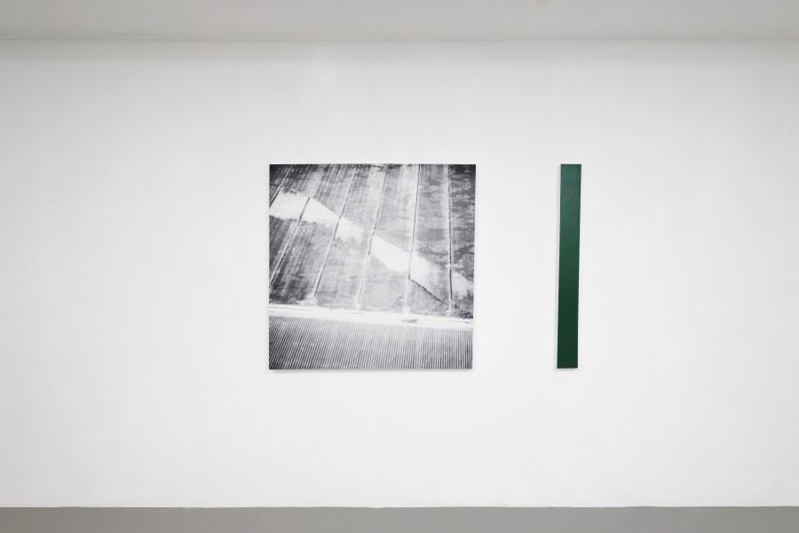 Exhibition view, Laurie Dall'Ava, Emerald Green Pigment, Villa du Parc, 2024. Photo credit: Aurélien Mole