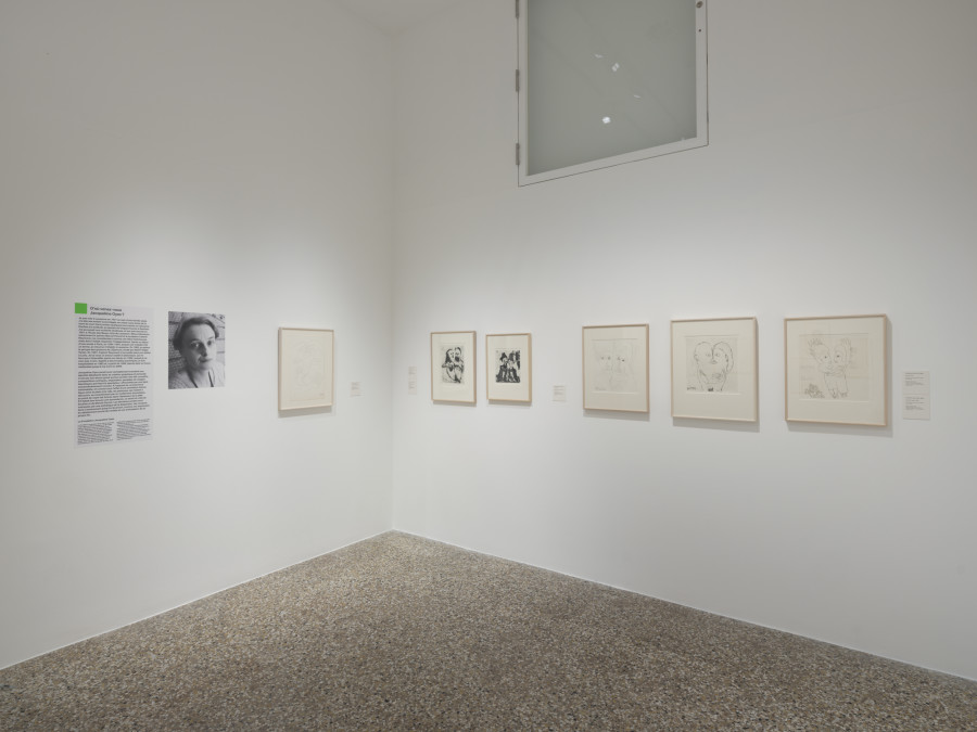 Exhibition view, Noémie Doge, Musée Jenisch Vevey, 2024. Photo credit: Julien Gremaud