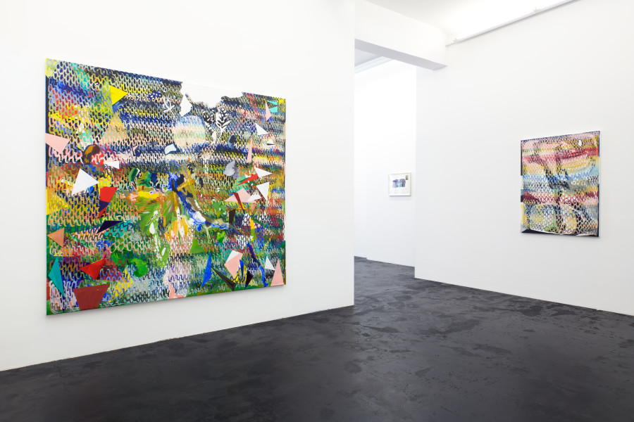 Brigitte Kowanz, Alejandra Seeber «Summer–Insert», Installation view Häusler Contemporary Zurich, 2023, photo: Mischa Scherrer