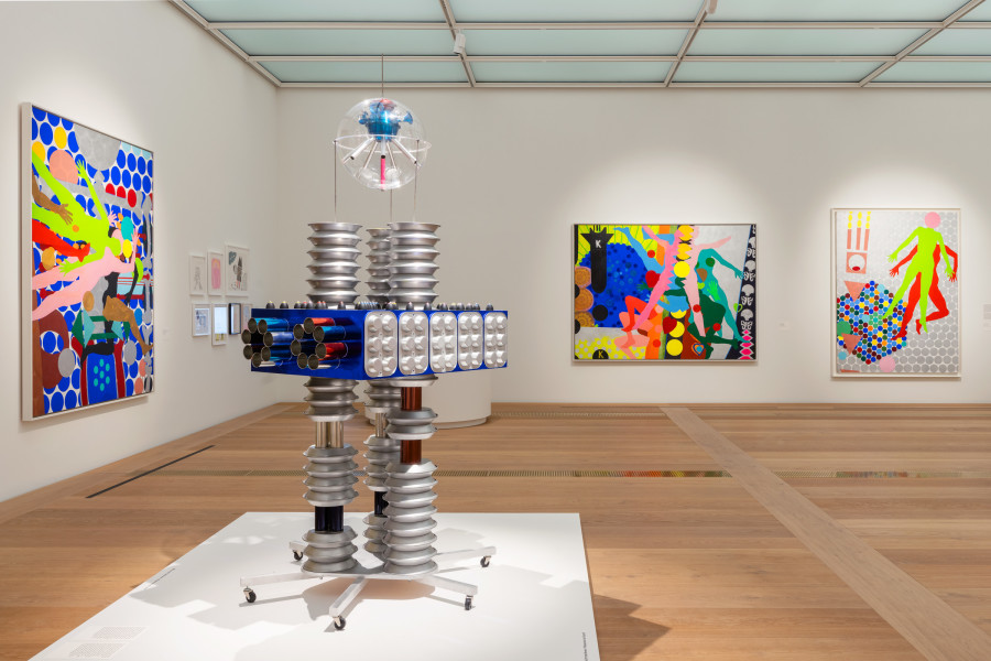 Installation view «Kiki Kogelnik. Retrospective», Kunsthaus Zürich, 2024. Photo credit: Kunsthaus Zürich, Franca Candrian