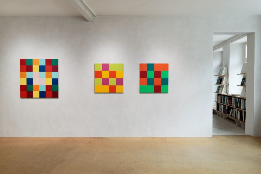 Installation view, ‘Richard Paul Lohse’ at Hauser & Wirth Basel, 26 February – 26 April 2025 © Richard Paul Lohse-Stiftung / 2025, ProLitteris, Zurich. Photo: Gina Folly