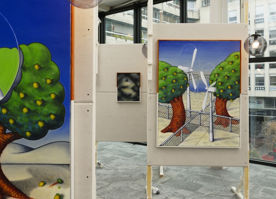 Exhibition view, The Salon, Thomas Jeppe, SALTS, 2024. Photo credit: Aurélien Mole