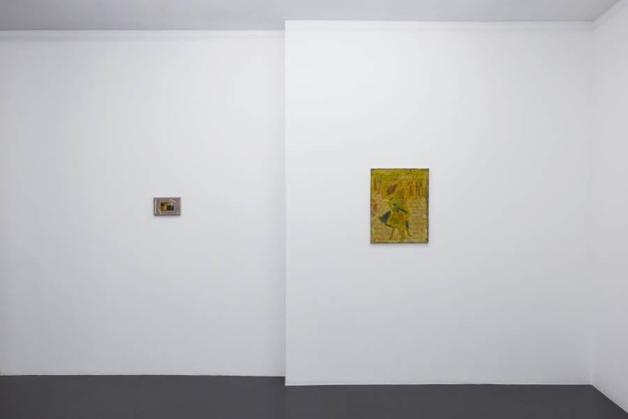 Installation view, Cosima zu Knyphausen, The End surprised me, Weiss Falk, 2022-2023. Photo credit: Gina Folly. Courtesy: Weiss Falk and the Artist