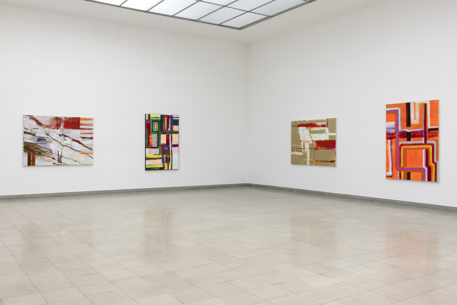 Flora Klein, Heat, Ausstellungsansicht / Installation view, Kunsthaus Glarus, 2023. Foto / Photo: Gina Folly