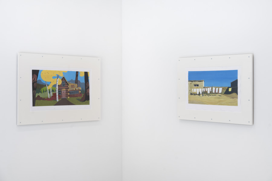 Installation view, Julian Irlinger, Ludwig, Damien & The Love Guru, 2024. Courtesy of the artist and Damien & The Love Guru, Brussels/Zürich. Photo: Claude Barrault