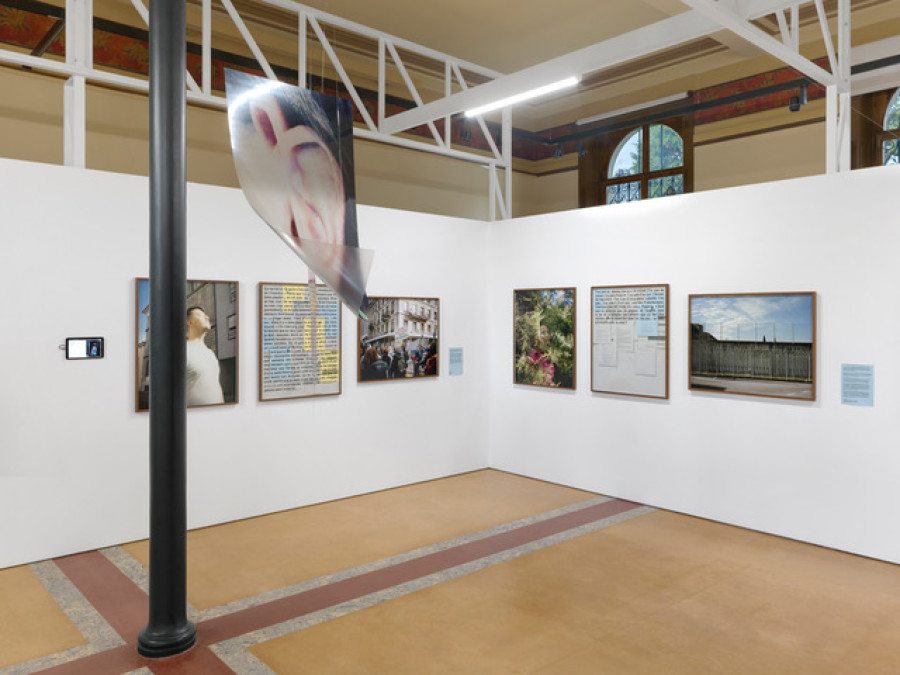 Installation view, Mobilités, Enquêtes photographiques genevoises, Bibliothèque de Genève, Centre de la photographie Genève, 2025-2026. Photo credit: Annik Wetter