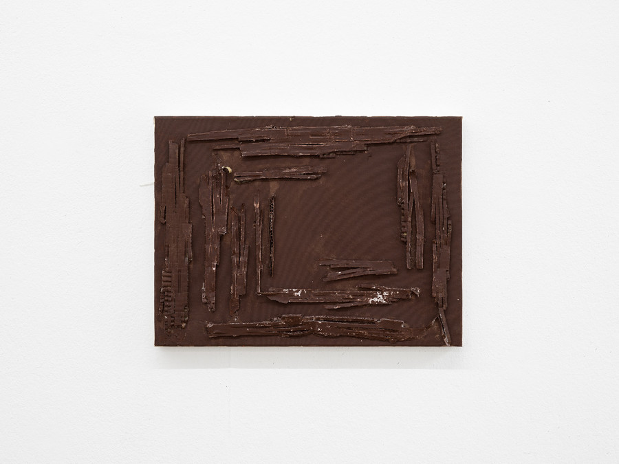 Anastasia Pavlou, The Clamorous Life of a House Painter XI , 2026, exhibition view Kunsthaus Langenthal. Photo: Cedric Mussano, Kunsthaus Langenthal. Courtesy: Anastasia Pavlou.