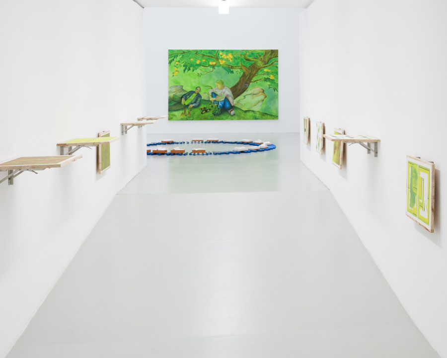 No Center, exhibition view, CAN Centre d’art Neuchâtel. Photo: S. Verdon