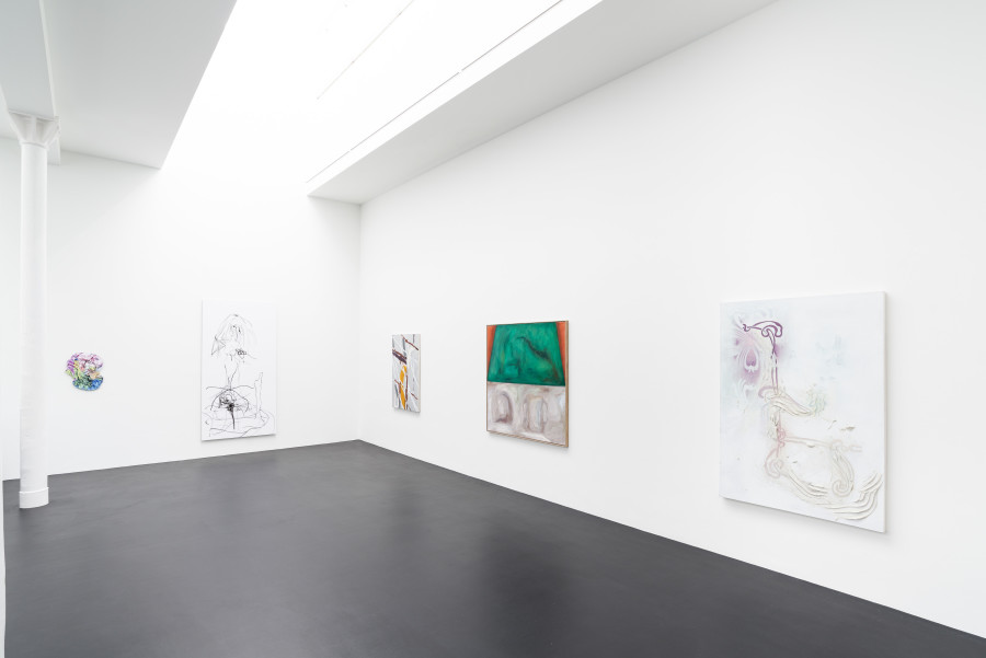 ’Flatlands' curated by Rachal Bradley and Inka Meißner, 2022.  Exhibition view, Galerie Gregor Staiger, Zurich Courtesy of the artist(s) and Galerie Gregor Staiger, Zurich