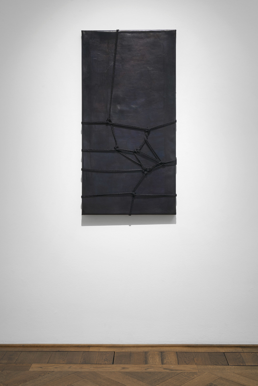 Tiona Nekkia McClodden, NEVER LET ME GO / V. irrevocable, 2023, installation view, in: Tiona Nekkia McClodden, THE POETICS OF BEAUTY WILL INEVITABLY RESORT TO THE MOST BASE PLEADINGS AND OTHER WILES IN ORDER TO SECURE ITS RELEASE, Kunsthalle Basel, 2023, photo: Philipp Hänger / Kunsthalle Basel