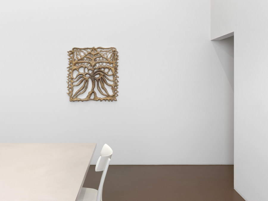 Installation view, Ida Ekblad, Septic Sun, Karma International, Zurich, 2025. Photo: Annik Wetter