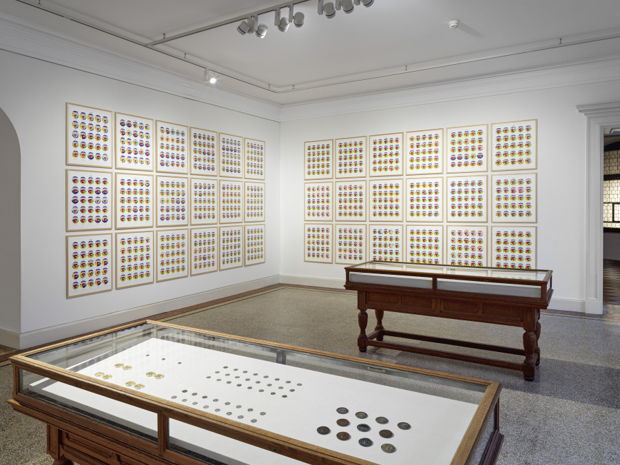 Exhibition view, Wim Delvoye, The Order of Things, Musée d'Art et d'Histoire, 2024.