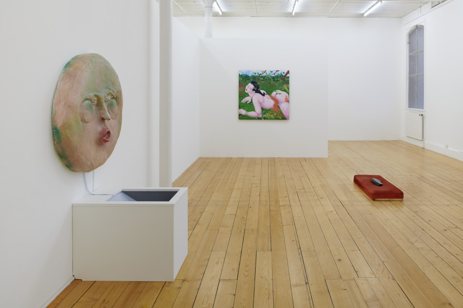 Exhibition view, La main–pleur, 2022, Kunsthalle Friart Fribourg. Photo : Guillaume Python