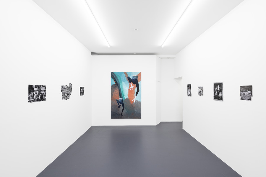 Exhibition view, Bada-Bing!, Monster Chetwynd, Galerie Gregor Staiger, Zurich, 2025. Photo: Galerie Gregor Staiger