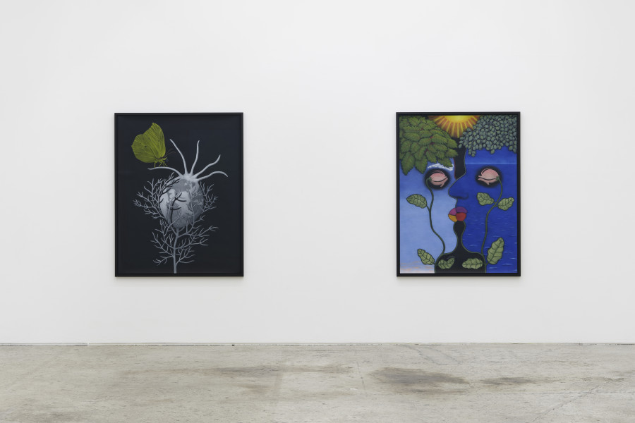 Exhibition view, Sabian Baumann, Nature (presque) morte, Galerie Mark Müller, Zürich, 2025. Photo credit: Conradin Frei & Galerie Mark Müller, Zürich.