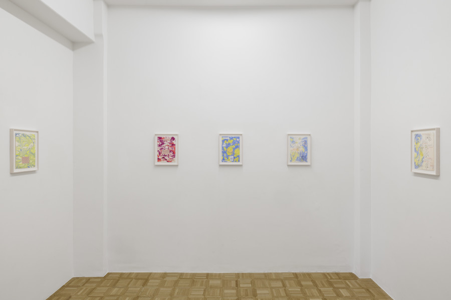 Exhibition view, Cosima zu Knyphausen, Homo Hobby, Galerie Oskar Weiss, Zürich, 2025. Photo credit: Gina Folly