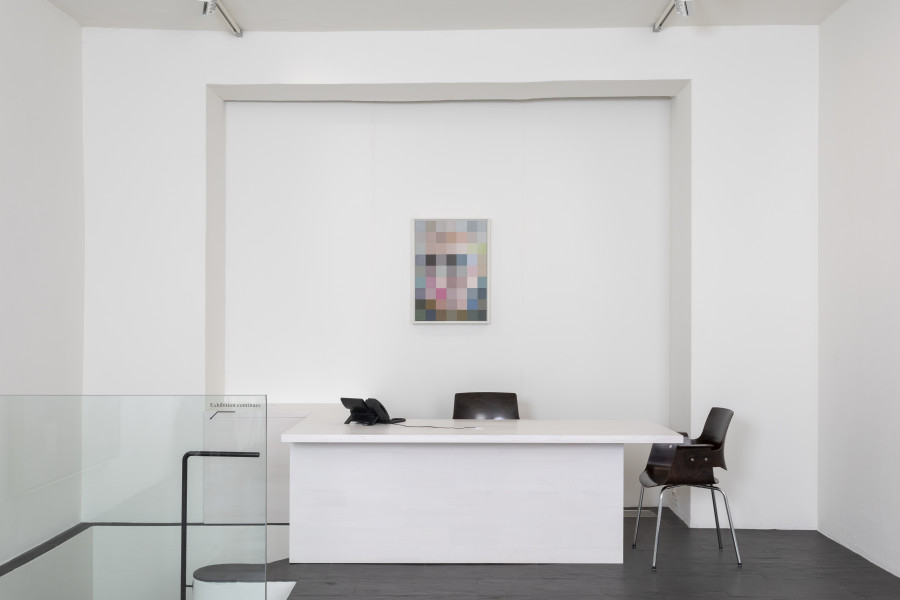 Urs Lüthi, Exhibition view, LONTANO IL REALE TEMPO UMANO (Hommage to Pier Paolo Pasolini), Galerie Urs Meile, Zurich, Switzerland, April 12 - May 25, 2024, photo by Oliver Kümmerli.