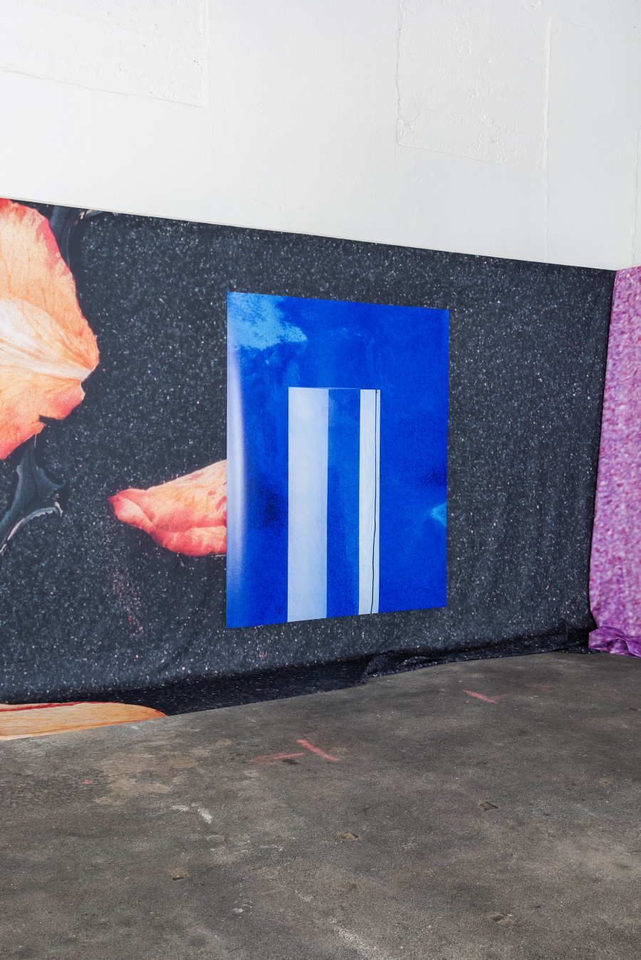 Installation view, Marius Glauer, FREEZE, Bad Posture, 2024. Photo credit: Remy Ugarte Vallejos