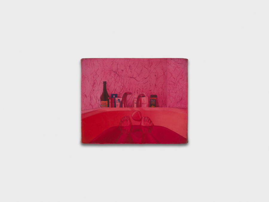 Exhibition view, Adriel Visoto, Dancing with Ghosts, Fabienne Levy, Geneva, 2025. Photo credit: Claude Cortinovis