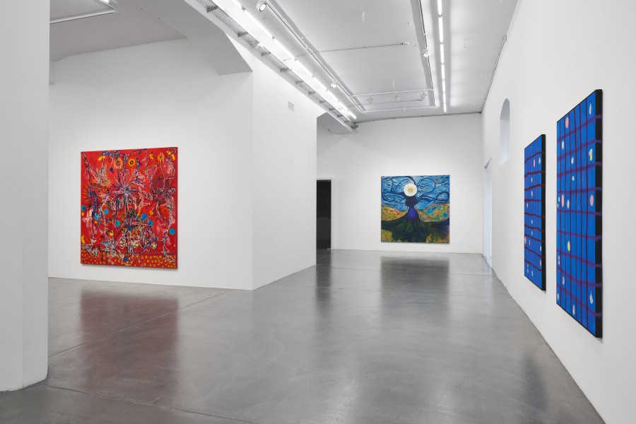 Installation view, ‘UMAN. A FANTASTIC WOMAN’ at Hauser & Wirth Zurich, Limmatstrasse, 23 January – 23 May 2025 © Uman. Courtesy the artist, Hauser & Wirth and Nicola Vassell Gallery. Photo: Jon Etter