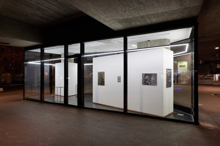 Paula Santomé, The Felling of Daphne, 2023. Installation view. VITRINE Basel. Photographer: Moritz Schermbach. Courtesy of the artist and VITRINE London/Basel.
